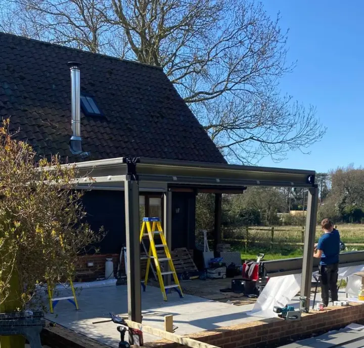 planning permission for outdoor pergolas